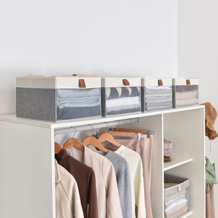 Storage box best sale clothes rack